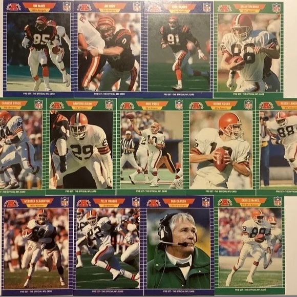 Vintage 1989 Pro Set Football Card Lot 171 Cards - Picture 4 of 12